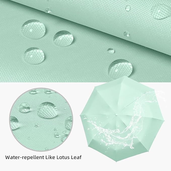 Portable  Pocket Umbrella with Rubberized Loop Handle