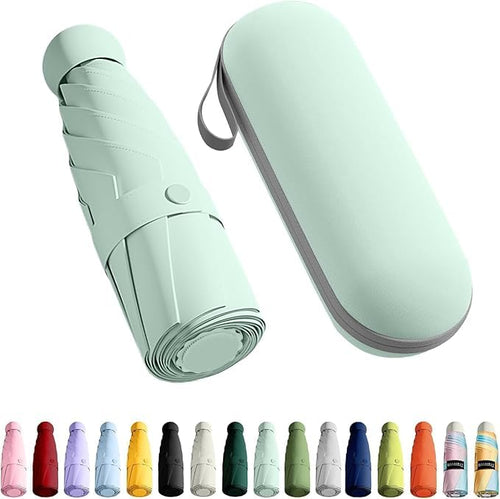Portable  Pocket Umbrella with Rubberized Loop Handle